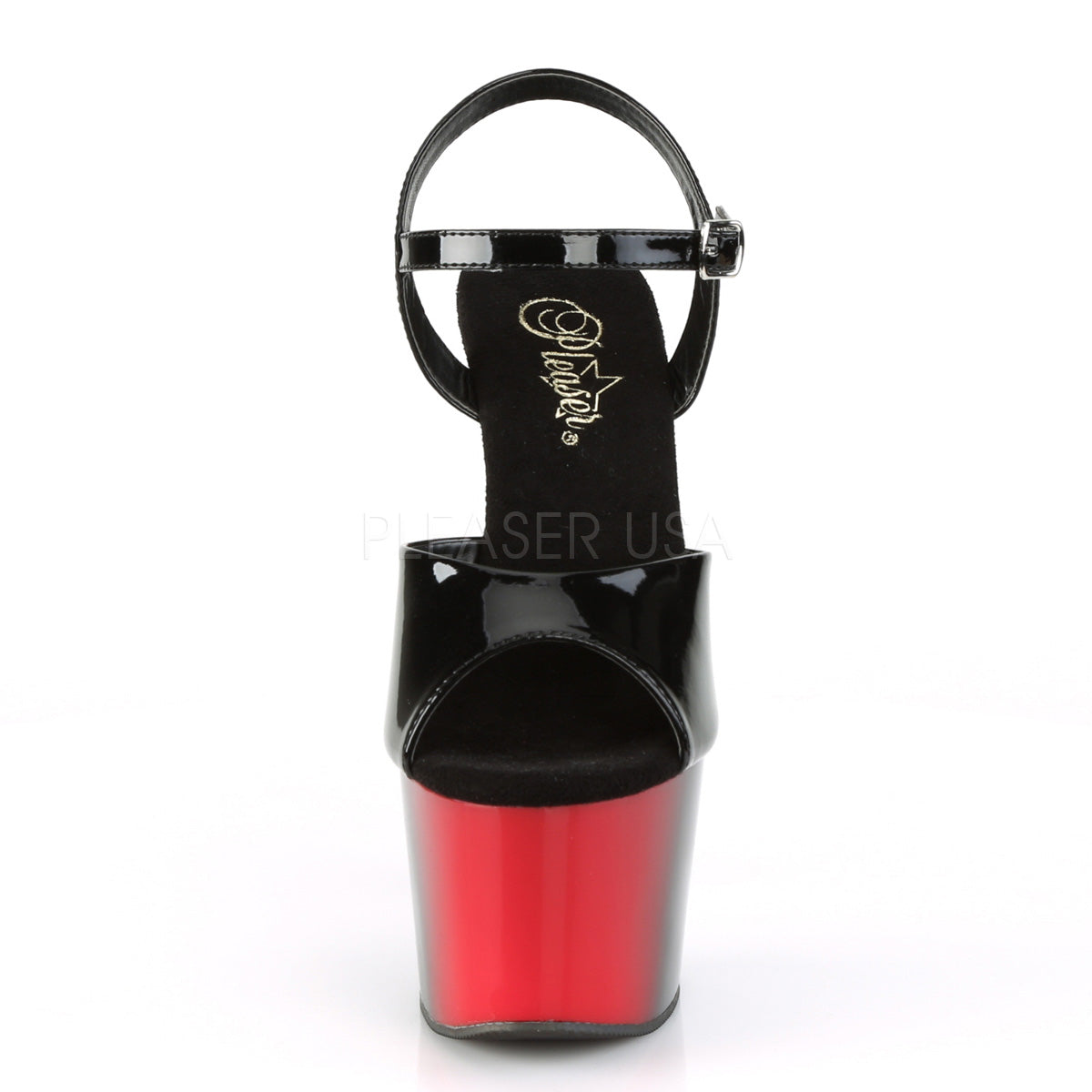 7 Inch Heel ADORE-709BR Red Black