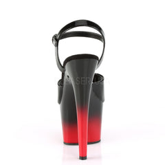 7 Inch Heel ADORE-709BR-H Black Red