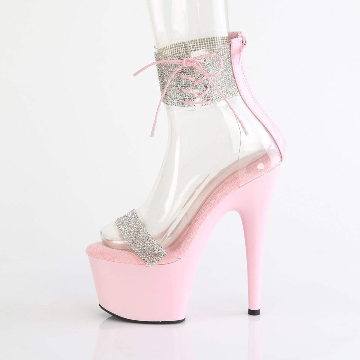 Baby pink on sale platform shoes