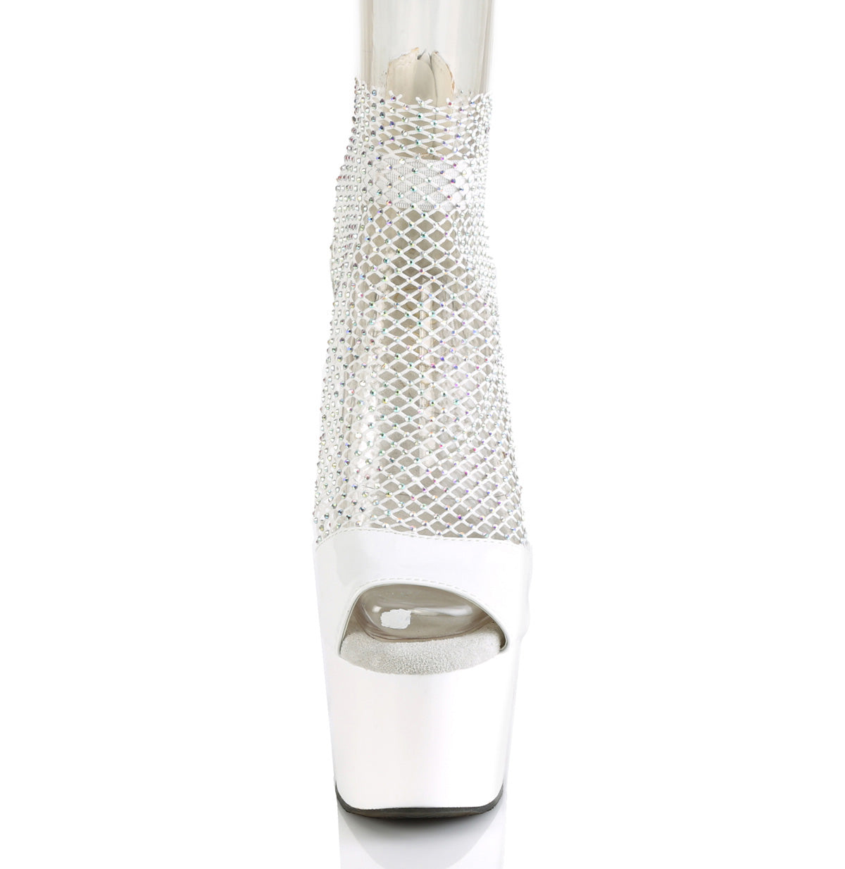 7 Inch Heel ADORE-765RM White Pat