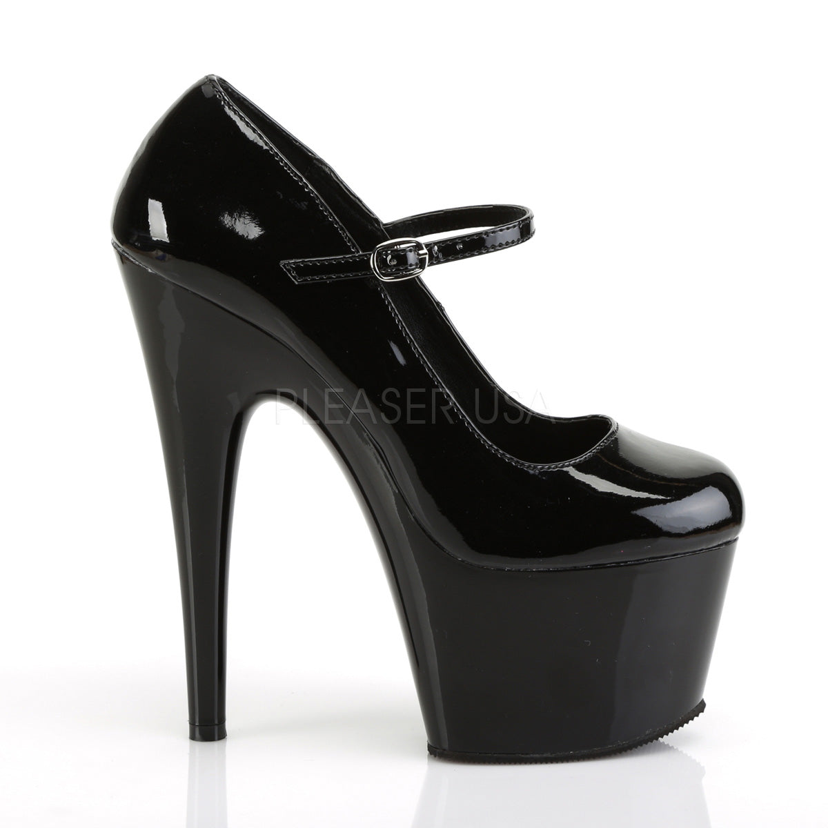 7 Inch Heel ADORE-787 Black Pat