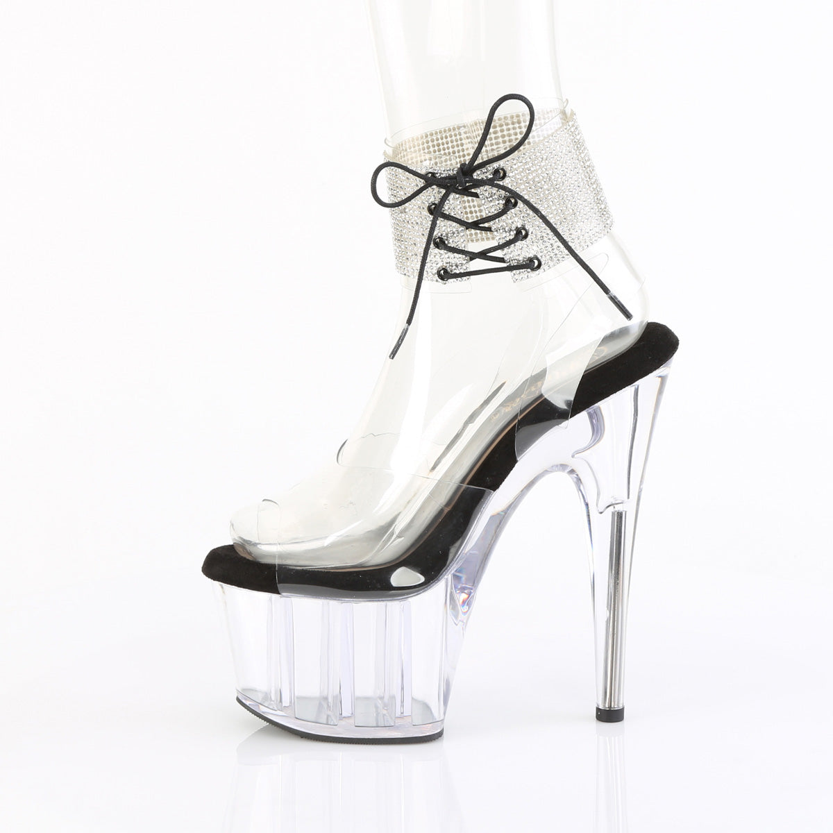 Women's Platform High Heels Sandals 3.2 Inches Peep Toe Slingback Ankle  Strap Stiletto Party Club Sexy Dress Pumps - Walmart.com