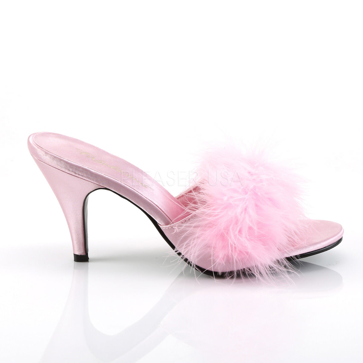 3" Heel AMOUR-03 Baby Pink