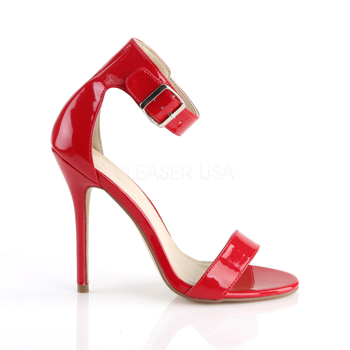 Pleaser DELIGHT-615 - Red/Black