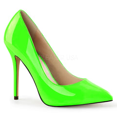 PLEASER AMUSE-20 Neon Green Pumps - Shoecup.com - 1