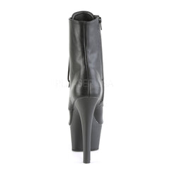 6 Inch Heel ASPIRE-1021 Black Faux Leather