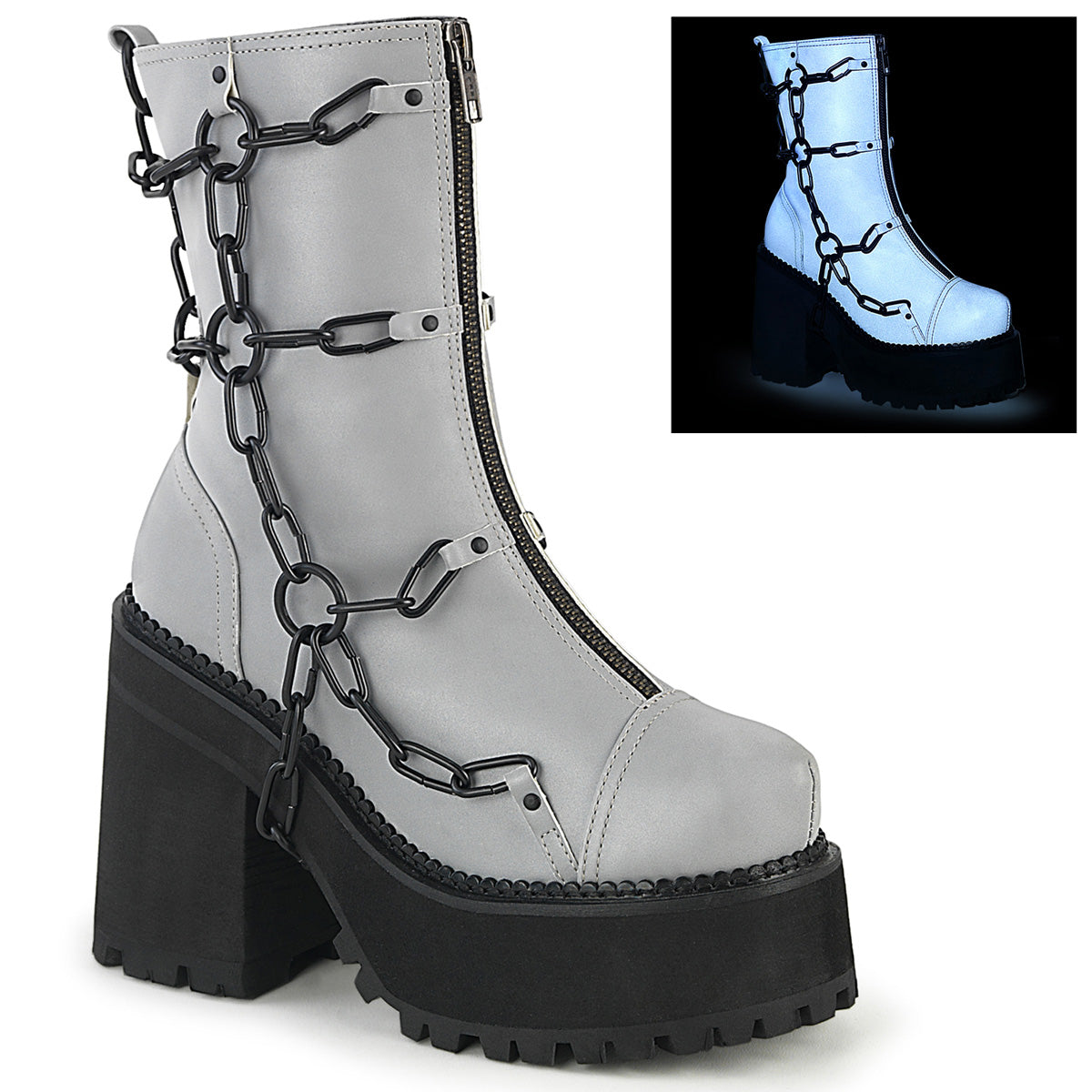 demonia-assault-66-gray-reflective-vegan-leather