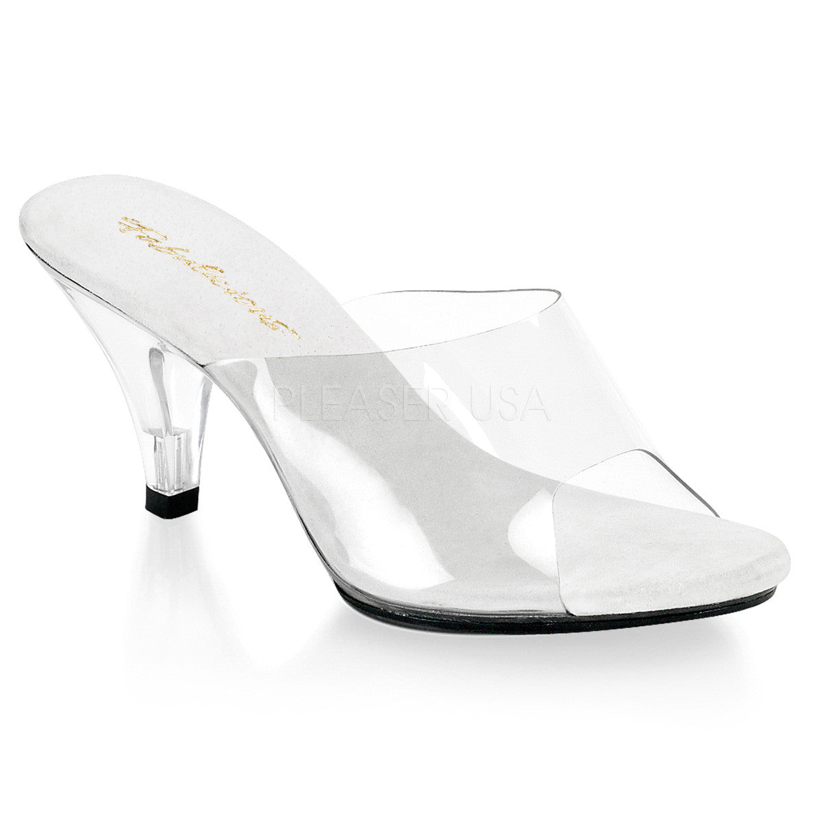 Fabulicious BELLE-301 Clear Sandals - Shoecup.com