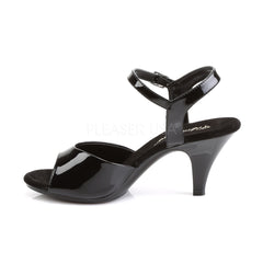 Fabulicious BELLE-309 Black Ankle Strap Sandals