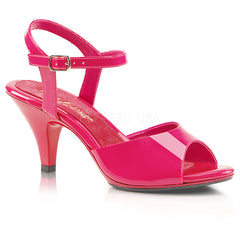 Fabulicious BELLE-309 Hot Pink Ankle Strap Sandal