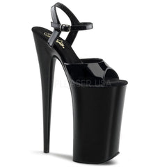 PLEASER BEYOND-009 Black Extreme 10 Inch High Heels - Shoecup.com - 1