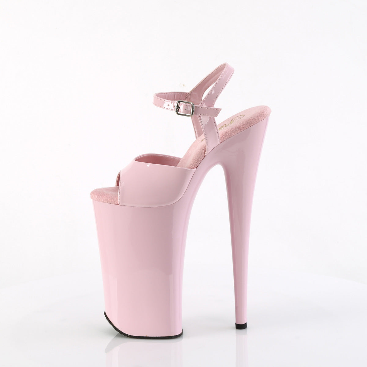 10 Inch Heel BEYOND-009 Baby Pink Patent