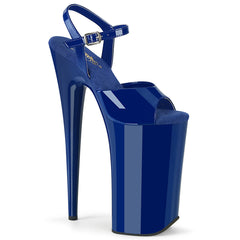 10 Inch Heel BEYOND-009 Royal Blue Patent