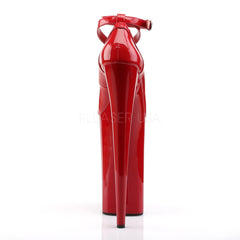 PLEASER BEYOND-087 Red Extreme 10 Inch High Heels - Shoecup.com - 4