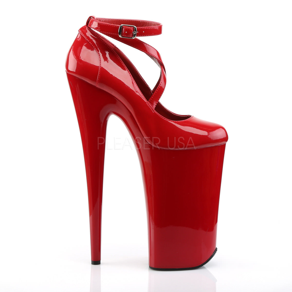 10 Inch Heel BEYOND-087 Red Patent