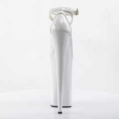 PLEASER BEYOND-087 White Extreme 10 Inch High Heels - Shoecup.com - 4