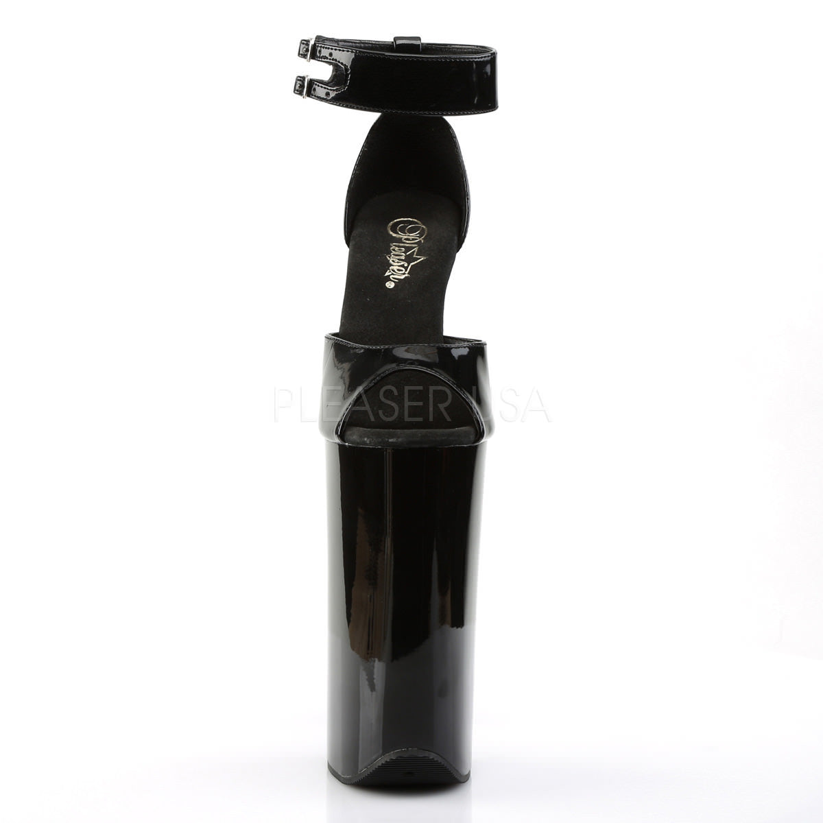 PLEASER BEYOND-089 Black Extreme 10 Inch High Heels - Shoecup.com - 2