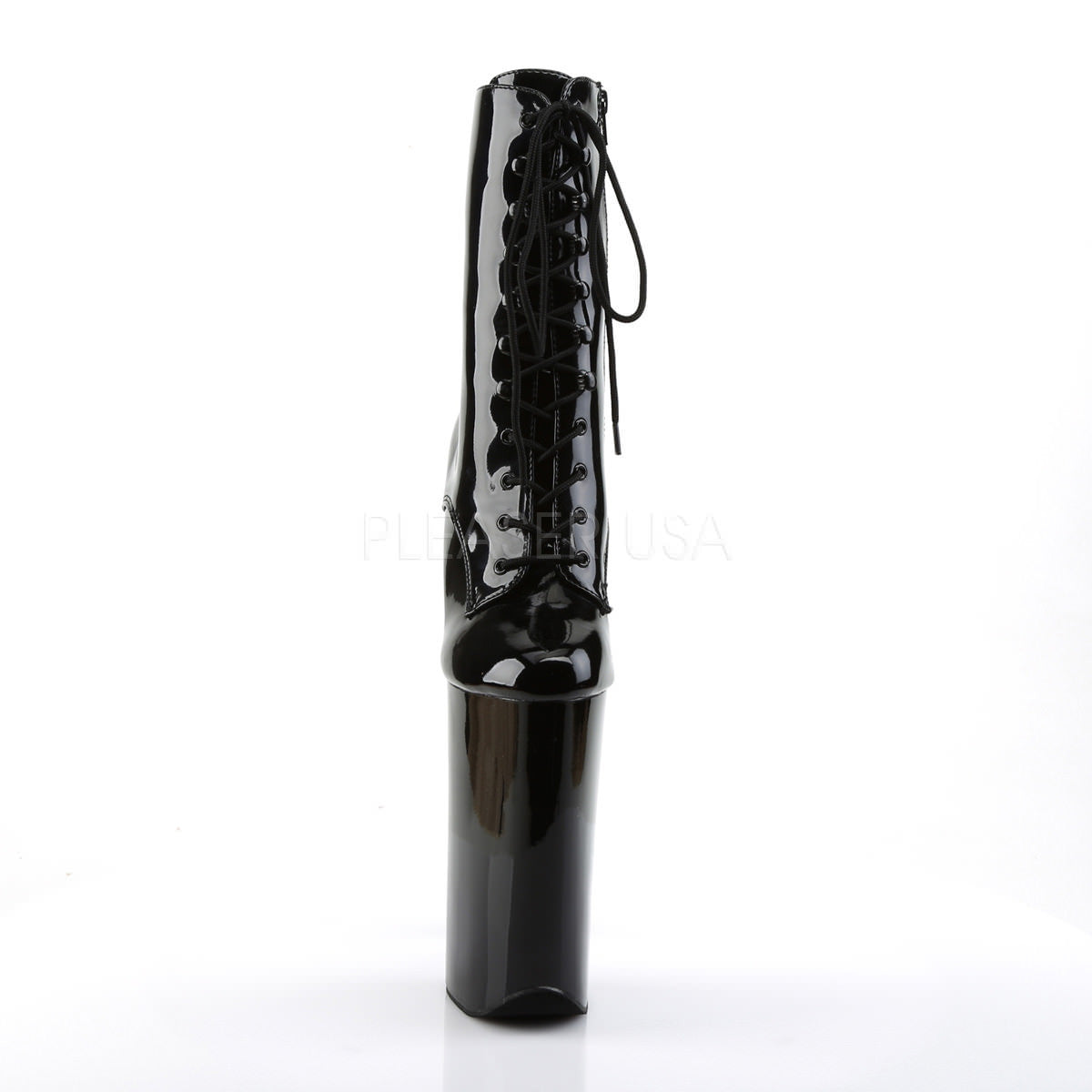 PLEASER BEYOND-1020 Black Extreme 10 Inch High Heels - Shoecup.com - 2