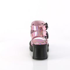 2 Inch Heel BRATTY-07 Pink Holo Patent