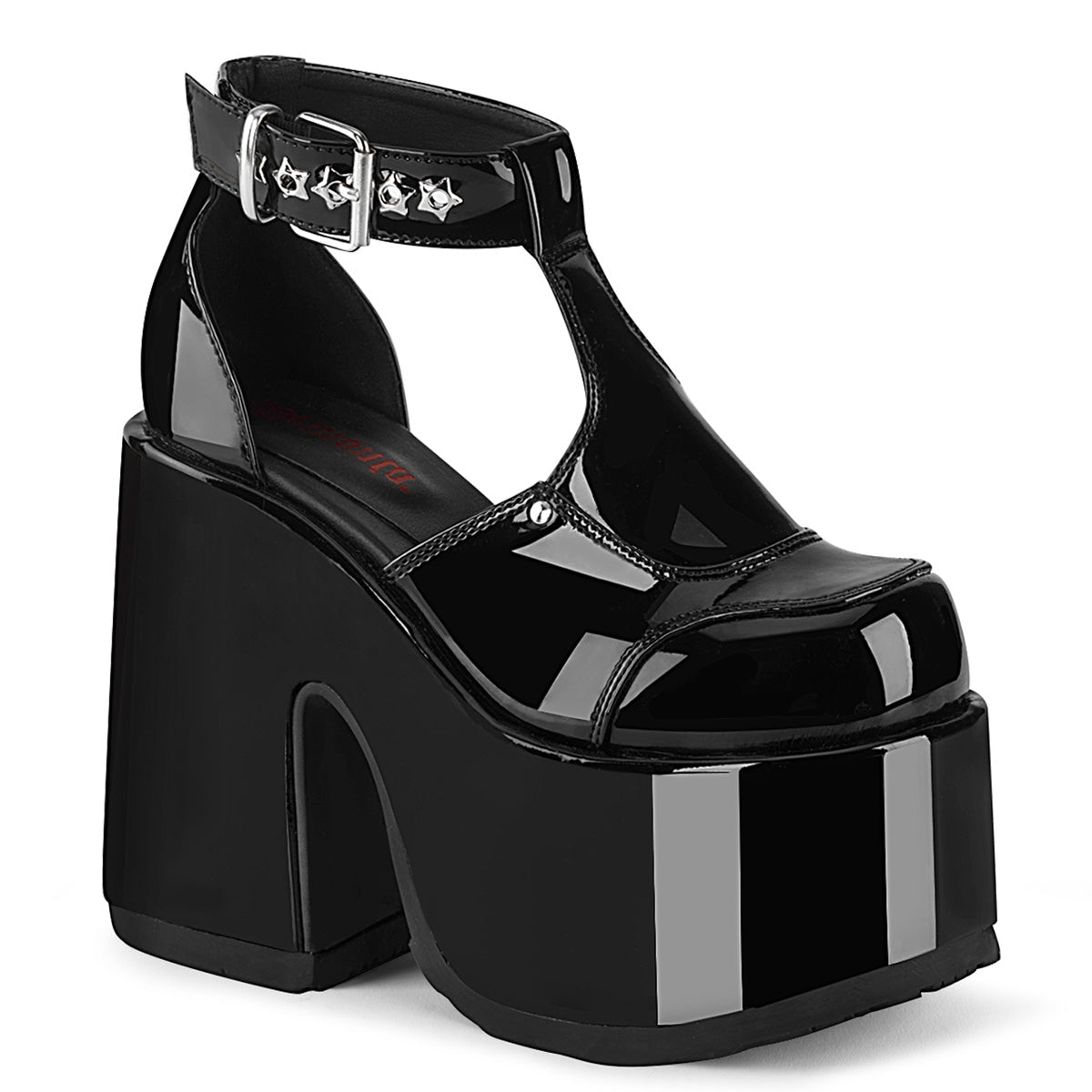 5" Heel CAMEL-103 Black Pat