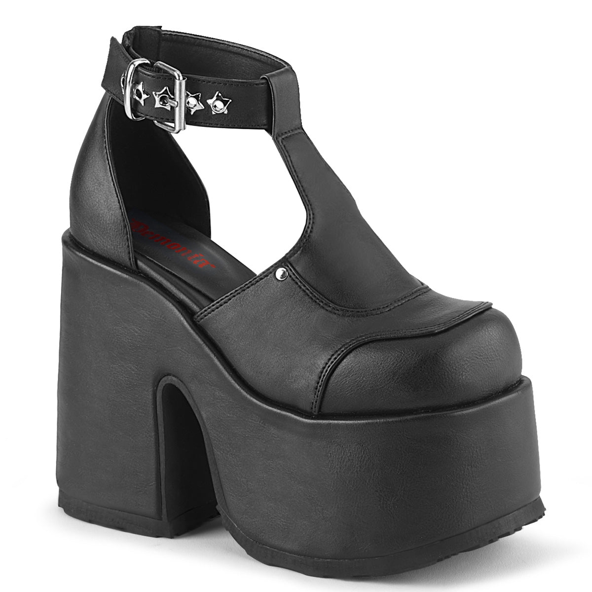 5" Heel CAMEL-103 Black Pu
