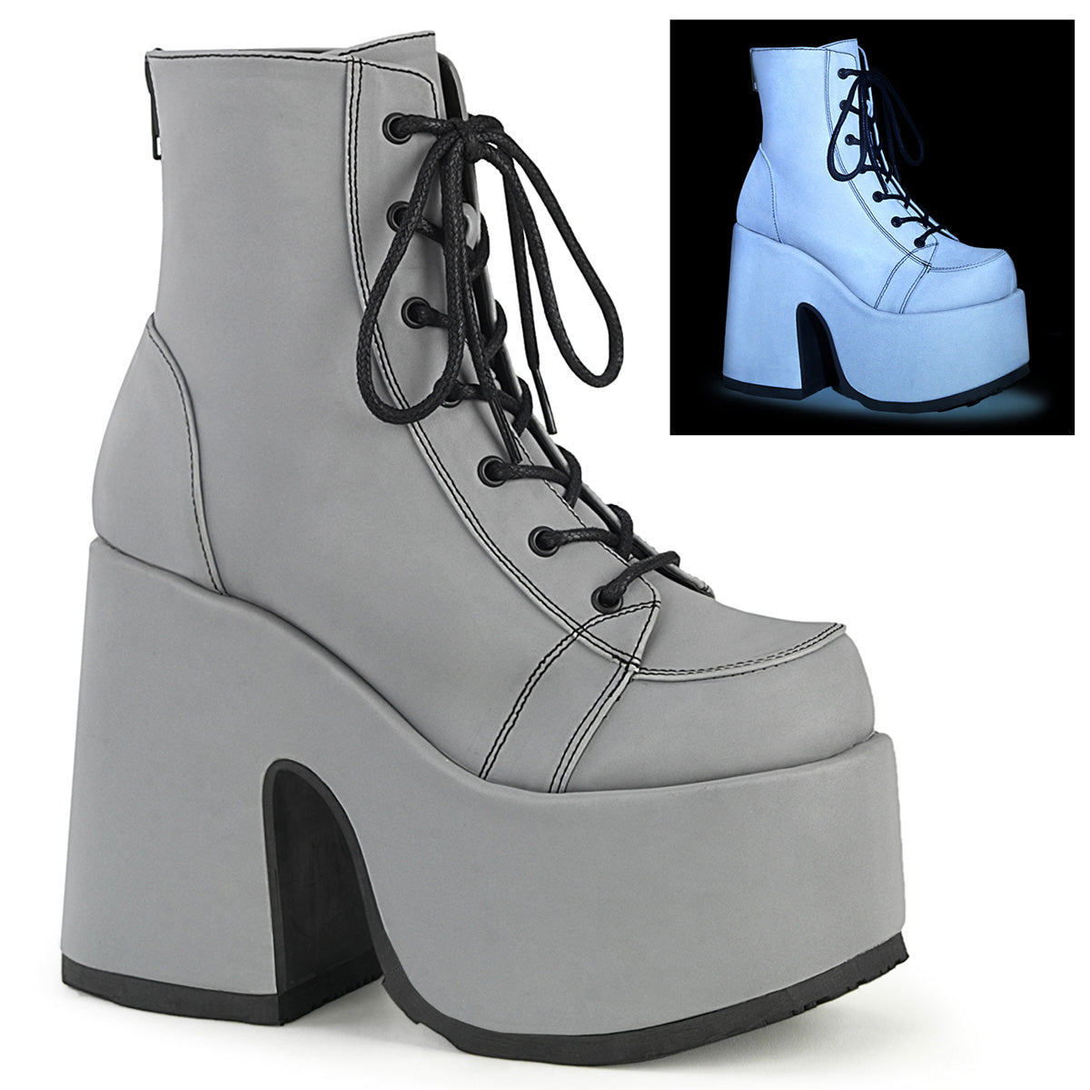 demonia-camel-203-gray-reflective-vegan-leather