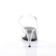 FABULICIOUS CARESS-408 Clear-Clear Ankle Strap Sandals