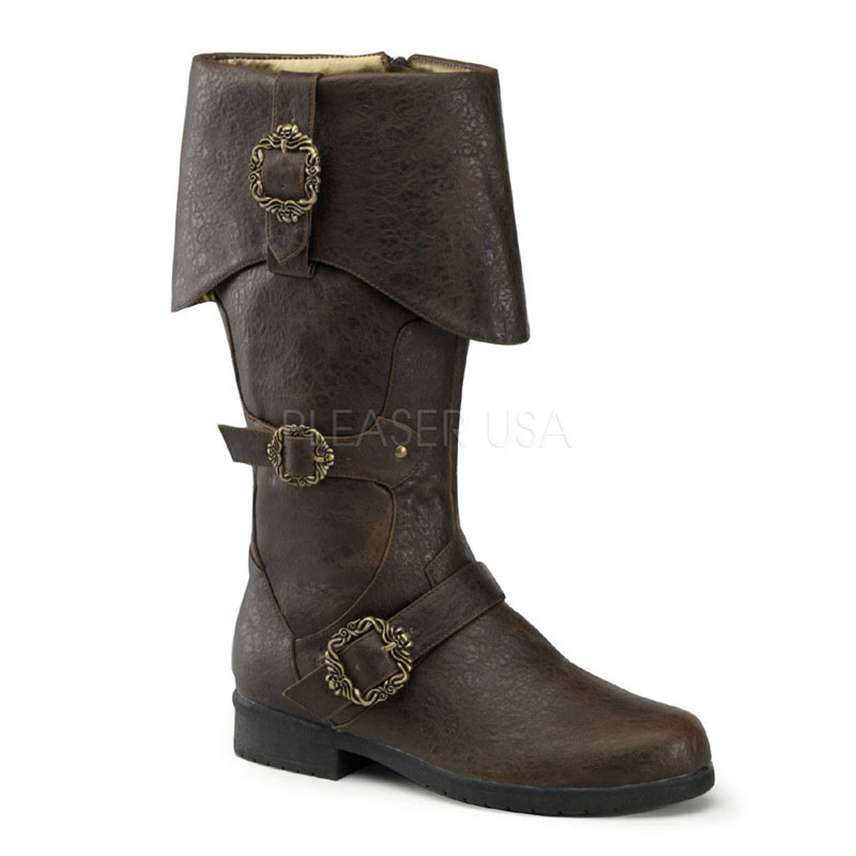 Funtasma,CARRIBEAN-299 Men's Brown Renaissance Boots - Shoecup.com