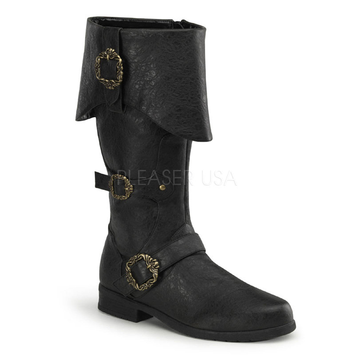 Funtasma,CARRIBEAN-299 Men's Black Renaissance Boots - Shoecup.com