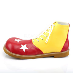 FUNTASMA CLOWN-02 Yellow-Red Pu Clown Shoes