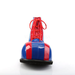 FUNTASMA CLOWN-05 Red-Blue Pat Clown Shoes