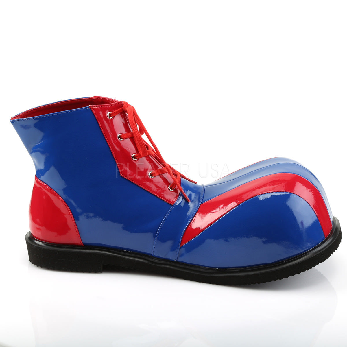 FUNTASMA CLOWN-05 Red-Blue Pat Clown Shoes