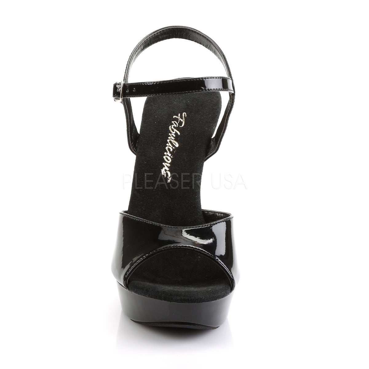 FABULICIOUS COCKTAIL-509 Black-Black Ankle Strap Sandals
