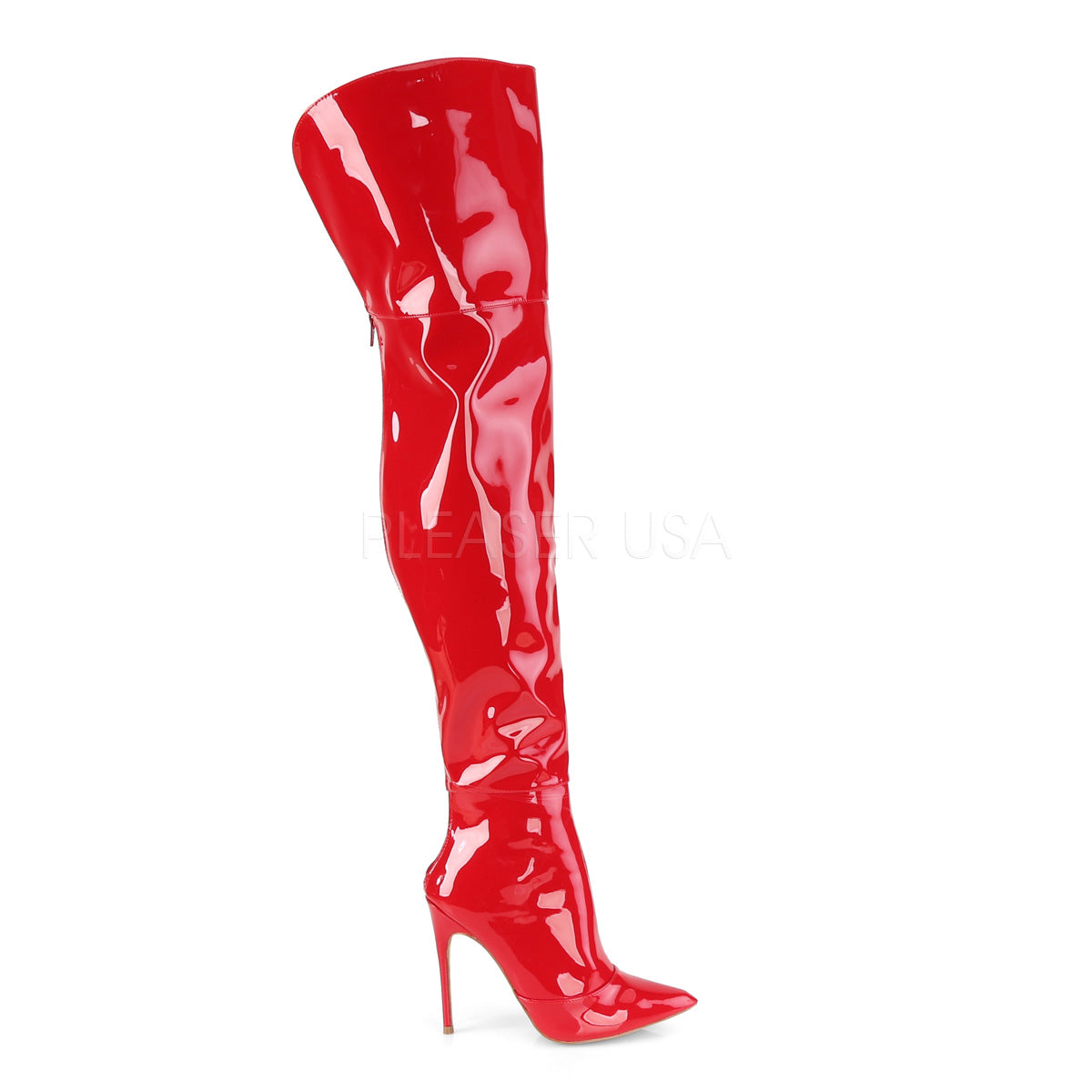 5 Inch Heel COURTLY-3012 Red Pat