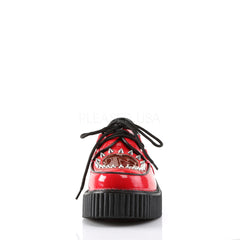 Demonia,Demonia CREEPER-108 Red Patent Creepers - Shoecup.com