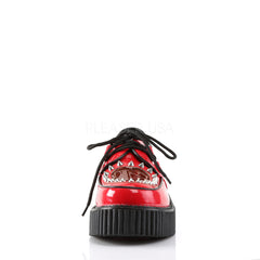 Demonia,Demonia CREEPER-108 Red Patent Creepers - Shoecup.com