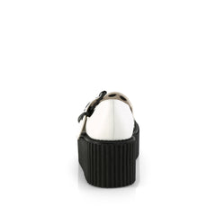 3 Inch Platform CREEPER-230 White Pu