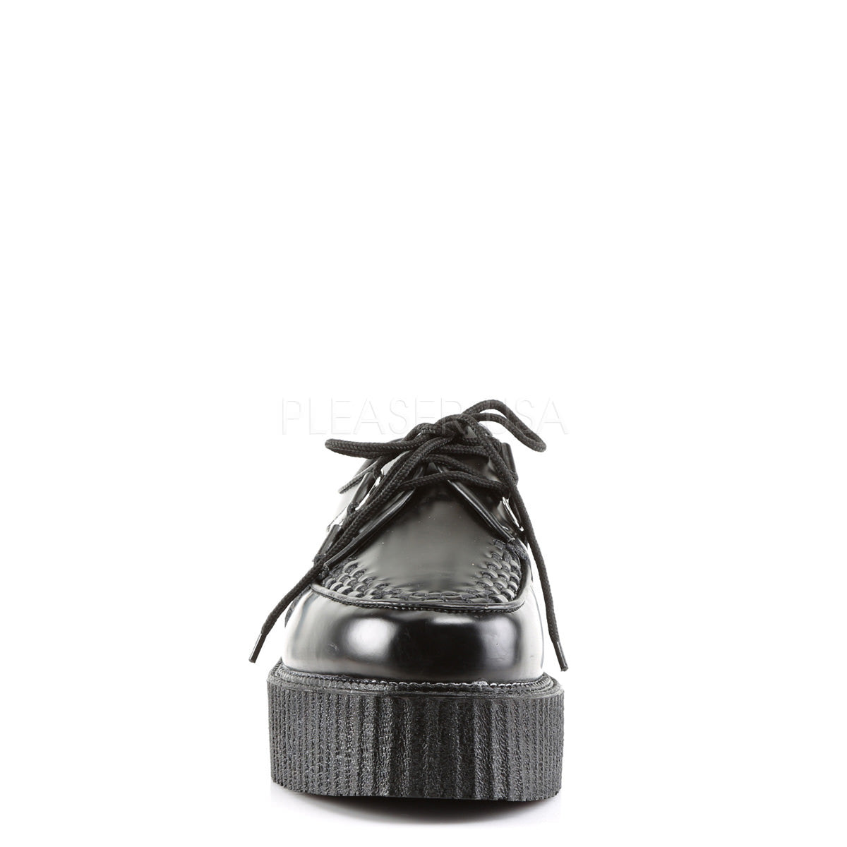 Demonia,DEMONIA CREEPER-402 Men's Black Leather Creepers - Shoecup.com