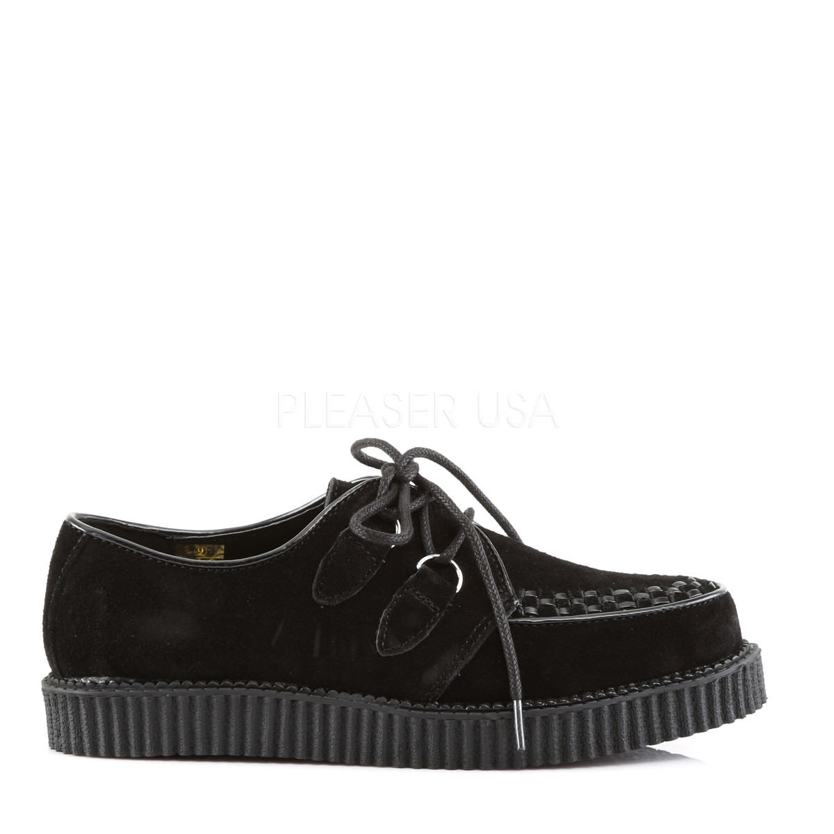 Demonia,DEMONIA CREEPER-602S Men's Black Suede Creepers - Shoecup.com