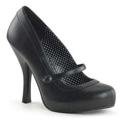 PINUP COUTURE CUTIEPIE-02 Black Pu Mary Jane Pumps - Shoecup.com - 1