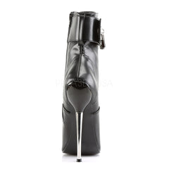 Devious DAGGER-1023 Black Fetish Boots With Padocks