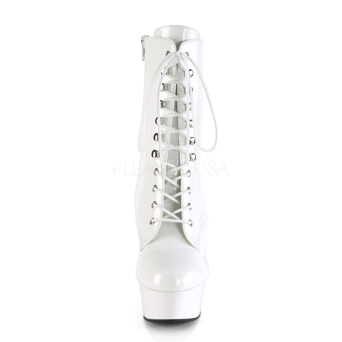 6 Inch Heel DELIGHT-1020 White Pat