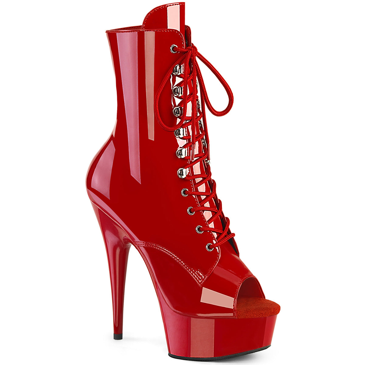 6 Inch Heel DELIGHT-1021 Red Patent