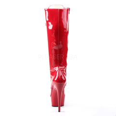 6 Inch Heel DELIGHT-2023 Red Stretch Patent