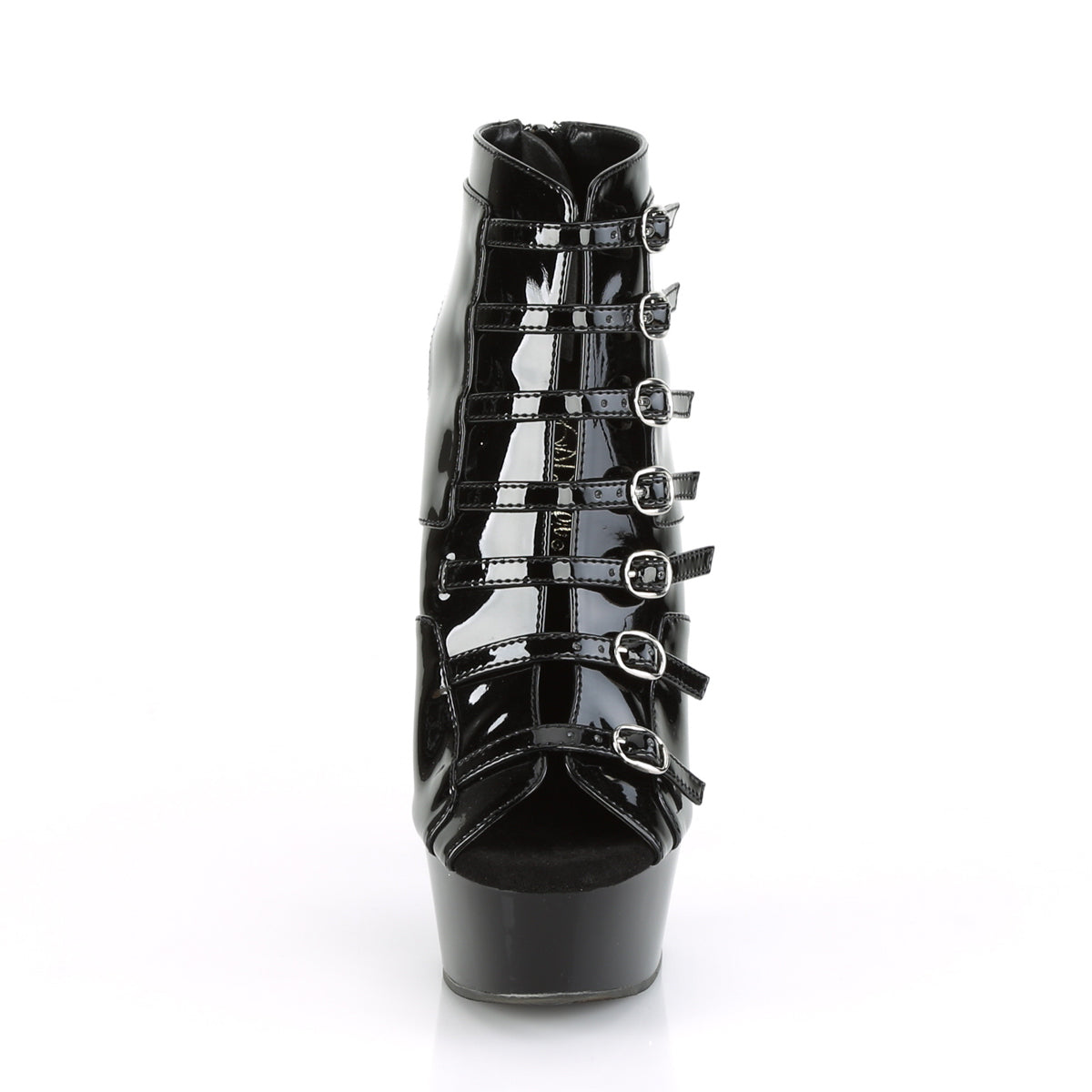6 Inch Heel DELIGHT-600-11 Black Pat