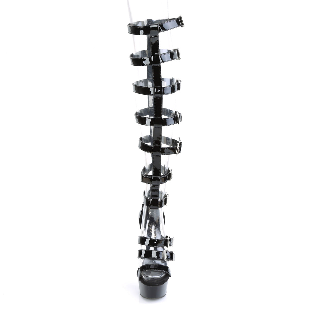6 Inch Heel DELIGHT-600-46 Black Pat