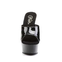 6 Inch Heel DELIGHT-601 Black Patent