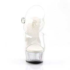 6 Inch Heel DELIGHT-608 Clear