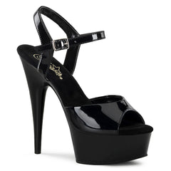 6 Inch Heel DELIGHT-609 Black Pat
