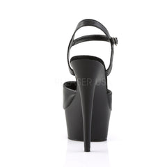 6 Inch Heel DELIGHT-609 Black Matte